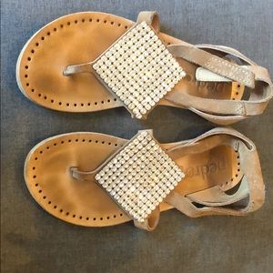 Pedro Garcia crystal sandals 36.5